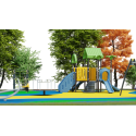 Игровая площадка Бунгало 15х15м — вариант 2