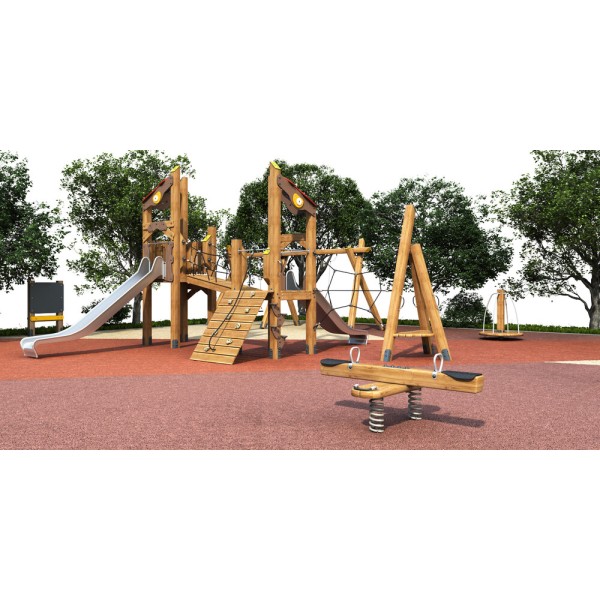 Игровая площадка ЭКО 15х15м