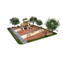 Игровая площадка ЭКО 15x20м
