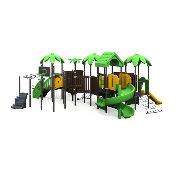 Детский игровой комплекс 'Бунгало' ДГ-075