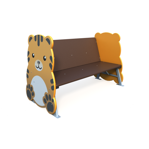Детская скамейка 'Тигр' СД-003